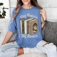 Tiny Portals Big Stories Book Nook Fantasy Gateway Women's Comfort Colors T-Shirt Chalky Mint Tiny Portals Big Stories Book Nook Fantasy Gateway Women's Comfort Colors T-Shirt Chalky Mint