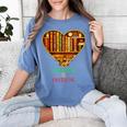 History Education Is Freedom Books Black History Heart Women's Comfort Colors T-Shirt Chalky Mint
