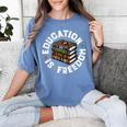 History Education Is Freedom Books Teach Black History Women's Comfort Colors T-Shirt Chalky Mint History Education Is Freedom Books Teach Black History Women's Comfort Colors T-Shirt Chalky Mint