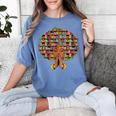 History Month Afro Women Girls Book Lover Librarian Women's Comfort Colors T-Shirt Chalky Mint History Month Afro Women Girls Book Lover Librarian Women's Comfort Colors T-Shirt Chalky Mint