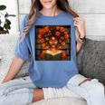 History Month Black Afro Girl Women Book Lovers Women's Comfort Colors T-Shirt Chalky Mint