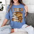History Month I Teach Melanin Book Black Teacher Women's Comfort Colors T-Shirt Chalky Mint History Month I Teach Melanin Book Black Teacher Women's Comfort Colors T-Shirt Chalky Mint