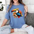 Toucan Reading Book Women's Comfort Colors T-Shirt Chalky Mint Toucan Reading Book Women's Comfort Colors T-Shirt Chalky Mint
