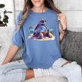 Turtle Wearing Sunglasses Reading A Book On The Beach Summer Women's Comfort Colors T-Shirt Chalky Mint