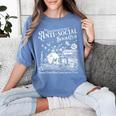 Unapologetically Antisocial Book Club Meets Weekly Retro Women's Comfort Colors T-Shirt Chalky Mint Unapologetically Antisocial Book Club Meets Weekly Retro Women's Comfort Colors T-Shirt Chalky Mint
