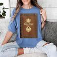 War And Peace Book Cover Women's Comfort Colors T-Shirt Chalky Mint War And Peace Book Cover Women's Comfort Colors T-Shirt Chalky Mint