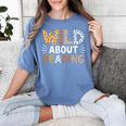 Wild About Reading Animal Bookworm Library Book Lover Reader Women's Comfort Colors T-Shirt Chalky Mint Wild About Reading Animal Bookworm Library Book Lover Reader Women's Comfort Colors T-Shirt Chalky Mint