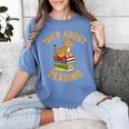 Wild About Reading Cute Leopard Teacher Kids Book Lover Women's Comfort Colors T-Shirt Chalky Mint Wild About Reading Cute Leopard Teacher Kids Book Lover Women's Comfort Colors T-Shirt Chalky Mint