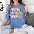 I Will Read Books Here And There I Will Read Books Anywhere Women's Comfort Colors T-Shirt Chalky Mint