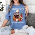 Women's Psychological Thriller Book Reader Lover Women's Comfort Colors T-Shirt Chalky Mint