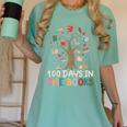 100 Days In The Books Reading Teacher Cute Book Lover Women's Comfort Colors T-Shirt Violet 100 Days In The Books Reading Teacher Cute Book Lover Women's Comfort Colors T-Shirt Violet