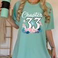 1988 Happy Birthday Chapter 33 Year Old Women Book Lover Women's Comfort Colors T-Shirt Violet 1988 Happy Birthday Chapter 33 Year Old Women Book Lover Women's Comfort Colors T-Shirt Violet