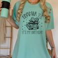 36th Birthday Women Book Lovers Chapter 36 Its My Birthday Women's Comfort Colors T-Shirt Violet