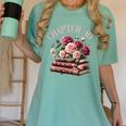 40th Birthday Chapter 40 Birthday Shirt Women Book Lover Women's Comfort Colors T-Shirt Violet