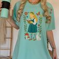 Alice In Wonderland Book Lover Lewis Carroll Rabbit Women's Comfort Colors T-Shirt Violet