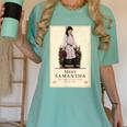 American Girl Meet Samantha Book Cover Women's Comfort Colors T-Shirt Violet American Girl Meet Samantha Book Cover Women's Comfort Colors T-Shirt Violet