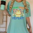 Animals Read Reading Book Library First Day Of School Kids Women's Comfort Colors T-Shirt Violet Animals Read Reading Book Library First Day Of School Kids Women's Comfort Colors T-Shirt Violet