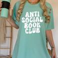 Anti-Social Book Club Women's Comfort Colors T-Shirt Violet