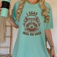 Audio Book Reader Book Lover Raccoon I Read With My Ears Women's Comfort Colors T-Shirt Violet Audio Book Reader Book Lover Raccoon I Read With My Ears Women's Comfort Colors T-Shirt Violet