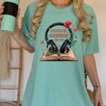 Audiobook Lover Bookish I Paused My Audiobook For This Women's Comfort Colors T-Shirt Violet