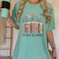 Im With The Banned Book Readers Librarian Read Banned Books Women's Comfort Colors T-Shirt Violet