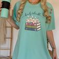 Barely Tolerable Book Lover Floral Quote Pride And Prejudice Women's Comfort Colors T-Shirt Violet Barely Tolerable Book Lover Floral Quote Pride And Prejudice Women's Comfort Colors T-Shirt Violet