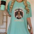 Batty About Books Reading Book Lover Men Women Distressed Women's Comfort Colors T-Shirt Violet