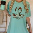 Beauty & The Beast Belle's Book Club Women's Comfort Colors T-Shirt Violet