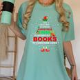 The Best Way To Spread Christmas Cheer Is Checking Out Books Women's Comfort Colors T-Shirt Violet The Best Way To Spread Christmas Cheer Is Checking Out Books Women's Comfort Colors T-Shirt Violet
