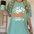 I Like Big Books I Cannot Lie School Librarian Book Lover Women's Comfort Colors T-Shirt Violet