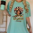 Big Cancer Energy Woman Camo Zodiac Book Teacher Women's Comfort Colors T-Shirt Violet
