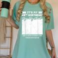 Birthday It's My 40th Birthday Guest Book Birthday Party Women's Comfort Colors T-Shirt Violet Birthday It's My 40th Birthday Guest Book Birthday Party Women's Comfort Colors T-Shirt Violet