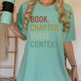 Book Chapter Verse Christian Bible Reformed Theology Women's Comfort Colors T-Shirt Violet