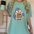 This Is My Book Character Costume Pigeon Kids Reading Women's Comfort Colors T-Shirt Violet