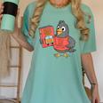 This Is My Book Character Costume- Pigeon Kids Reading Women's Comfort Colors T-Shirt Violet