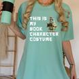 This Is My Book Character Costume Reading For Him & Her Cool Women's Comfort Colors T-Shirt Violet This Is My Book Character Costume Reading For Him & Her Cool Women's Comfort Colors T-Shirt Violet