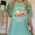 This Is My Book Character Costume Women's Comfort Colors T-Shirt Violet This Is My Book Character Costume Women's Comfort Colors T-Shirt Violet