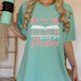 Book Club With My Besties Women's Comfort Colors T-Shirt Violet