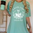 A Book A Day Keep The Mental Breakdown Away Women's Comfort Colors T-Shirt Violet