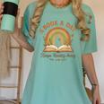 A Book A Day Keeps Reality Away Reading Women's Comfort Colors T-Shirt Violet A Book A Day Keeps Reality Away Reading Women's Comfort Colors T-Shirt Violet