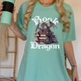 Book Dragon Book Lover Bookworm Book Reader Librarian Women's Comfort Colors T-Shirt Violet Book Dragon Book Lover Bookworm Book Reader Librarian Women's Comfort Colors T-Shirt Violet