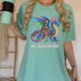 Be a Book Dragon Reading Women's Comfort Colors T-Shirt Violet Be a Book Dragon Reading Women's Comfort Colors T-Shirt Violet