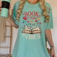 Book Fair Vibes Women's Comfort Colors T-Shirt Violet Book Fair Vibes Women's Comfort Colors T-Shirt Violet