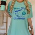 Book Girl Summer Bookish Beach Women's Comfort Colors T-Shirt Violet