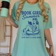 Book Girl Summer Women's Comfort Colors T-Shirt Violet