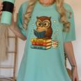 Book Lover Owl Reading Bookish Library Read Books Be Kind Women's Comfort Colors T-Shirt Violet Book Lover Owl Reading Bookish Library Read Books Be Kind Women's Comfort Colors T-Shirt Violet