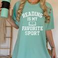 Book Lover Reading For Teachers Students Librarians Women's Comfort Colors T-Shirt Violet Book Lover Reading For Teachers Students Librarians Women's Comfort Colors T-Shirt Violet