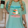 Book Reader Librarian Bookworm In Pajamas Book And Pajama Women's Comfort Colors T-Shirt Violet Book Reader Librarian Bookworm In Pajamas Book And Pajama Women's Comfort Colors T-Shirt Violet
