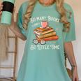 Book Reading Kafee Librarian Vele Books And Little Time Women's Comfort Colors T-Shirt Violet Book Reading Kafee Librarian Vele Books And Little Time Women's Comfort Colors T-Shirt Violet