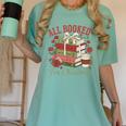 All Booked For Christmas Coquette Xmas Book Club Book Lovers Women's Comfort Colors T-Shirt Violet All Booked For Christmas Coquette Xmas Book Club Book Lovers Women's Comfort Colors T-Shirt Violet